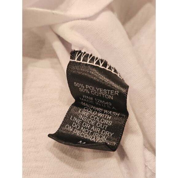 Aviator Nation Logo Tee Shirt Size Medium White - Picture 9 of 10